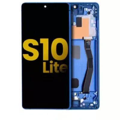 Дисплейний модуль для Samsung Galaxy S10 Lite (Refurbished) (Prism Blue)