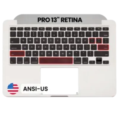 Топкейс з клавіатурою (ANSI US) для MacBook Pro 13" A1502 (2015) (Used OEM Pull: Grade A)