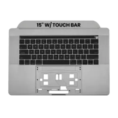 Топкейс з клавіатурою (ANSI US) для MacBook Pro 15" A1707 (2016-2017) (Used OEM Pull: Grade A) (Space Gray)
