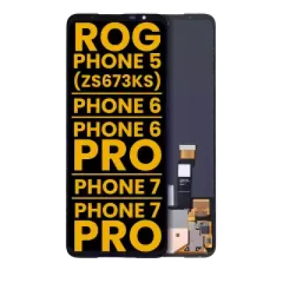Дисплейний модуль (OLED) без рамки для Asus ROG Phone 5 (ZS673KS) / ROG Phone 6 / ROG Phone 6 Pro / ROG Phone 7 / ROG Phone 7 Pro (Refurbished) (All Colors)