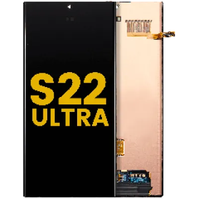 Дисплейний модуль для Samsung Galaxy S22 Ultra 5G без рамки (Refurbished) (всі кольори)