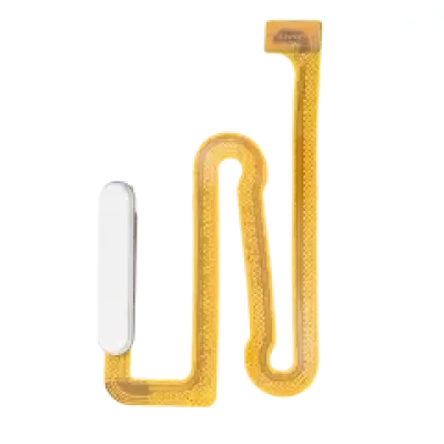 Датчик відбитків з шлейфом для Samsung Galaxy A12 (A125 / 2020) (білий)