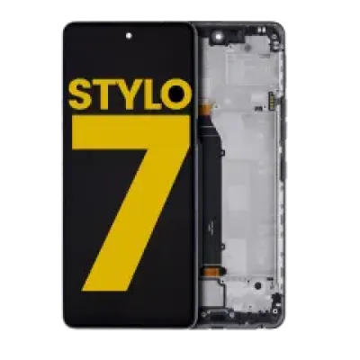 Дисплейний модуль (LCD) з рамкою для LG Stylo 7 5G (Refurbished) (всі кольори)