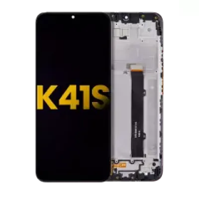 Дисплейний модуль (LCD) з рамкою для LG K41S (Refurbished) (всі кольори)
