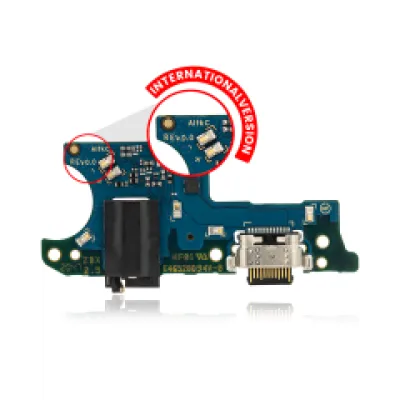 Плата зарядки з роз'ємом навушників для Samsung Galaxy A02S (A025F / 2020) / A03S (A037F / 2021) (International Version) (Premium)