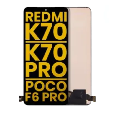 Дисплейний модуль (OLED) без рамки для Xiaomi Redmi K70 / K70 Pro / Poco F6 Pro (Refurbished) (всі кольори)
