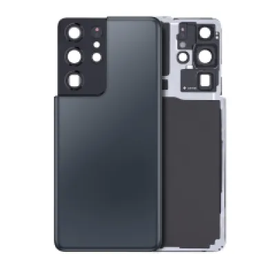Задня кришка зі склом камери для Samsung Galaxy S21 Ultra (Service Pack) (Phantom Navy)