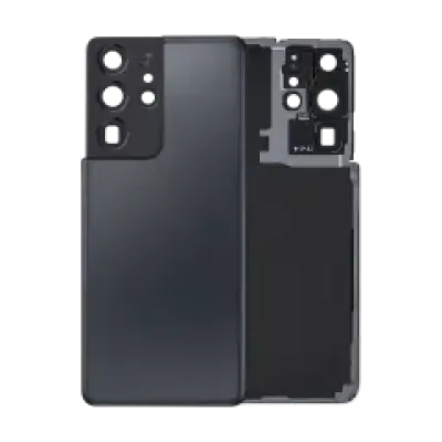 Задня кришка зі склом камери для Samsung Galaxy S21 Ultra (Service Pack) (Phantom Titanium)