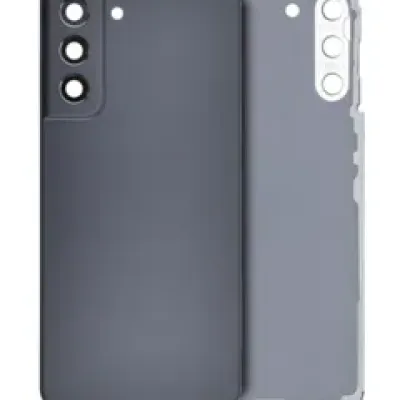 Задня кришка зі склом камери для Samsung Galaxy S21 FE (Service Pack) (графітовий)
