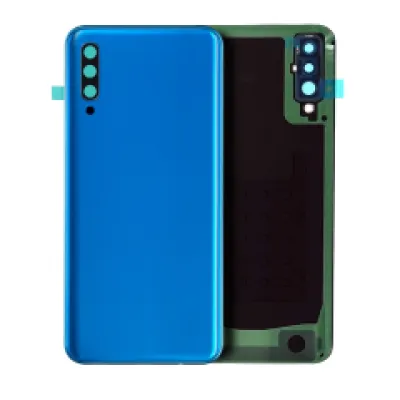 Задня кришка зі склом камери для Samsung Galaxy A50 (A505 / 2019) (Service Pack) (Blue)