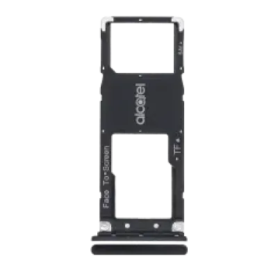 Лоток SIM однокартковий для Alcatel 3C (5026 / 2018) (чорний)
