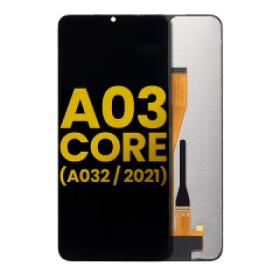 Дисплейний модуль (LCD) без рамки для Samsung Galaxy A03 Core (A032 / 2021) (Refurbished) (чорний)