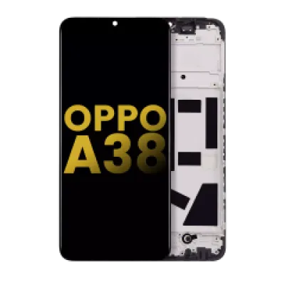 Дисплейний модуль (LCD) для OPPO A38 з рамкою (Refurbished) (Всі кольори)