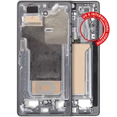 Рамка для Samsung Galaxy S25 Ultra (US & International Version) (Titanium Jet Black)