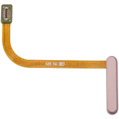 Сканер відбитків з шлейфом для Samsung Galaxy A26 5G (A266 / 2025) (Premium) (Peach Pink)