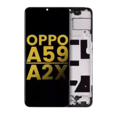 Дисплейний модуль (LCD) з рамкою для OPPO A59 / A2X (Refurbished) (Усі кольори)
