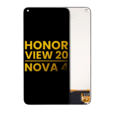 Дисплейний модуль для Huawei Honor View 20 / Huawei Nova 4 (LCD) (Refurbished) (чорний)