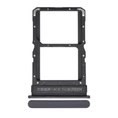 Лоток SIM (подвійний) для Xiaomi Poco X3 GT (Stargaze Black)