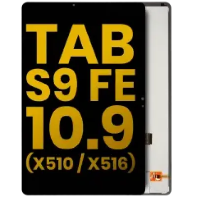Дисплейний модуль (LCD) без рамки для Samsung Galaxy Tab S9 FE 10.9" (X510 / X516 / X518) (2023) (Refurbished) (чорний)