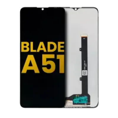 Дисплейний модуль (LCD) без рамки для ZTE Blade A51 (Refurbished) (Black)