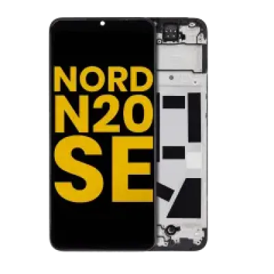 Дисплейний модуль (LCD) з рамкою для OnePlus Nord N20 SE (Refurbished) (всі кольори)