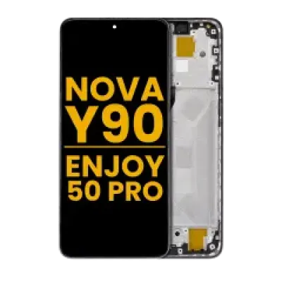 Дисплейний модуль для Huawei Nova Y90 / Enjoy 50 Pro (LCD) з рамкою (Refurbished) (Midnight Black)