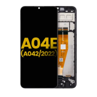 Дисплейний модуль (LCD) з рамкою для Samsung Galaxy A04E (A042 / 2022) (Refurbished) (усі кольори)