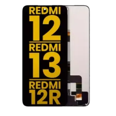 Дисплейний модуль (LCD) без рамки сумісний для Xiaomi Redmi 12 4G / Redmi 12 5G / Redmi 13 4G / Redmi 13 5G / Redmi Note 12R / Poco M6 Pro (Refurbished) (Усі кольори)