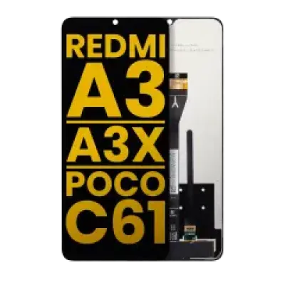 Дисплейний модуль (LCD) без рамки для Xiaomi Redmi A3 / A3x / Poco C61 (Refurbished) (усі кольори)