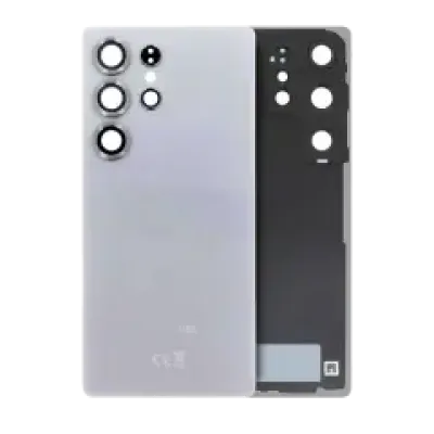 Задня кришка зі склом камери для Samsung Galaxy S25 Ultra 5G (Service Pack) (Titanium White Silver)