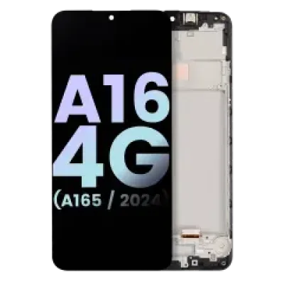 Дисплейний модуль (OLED) з рамкою для Samsung Galaxy A16 4G (A165 / 2024) (Service Pack) (всі кольори)