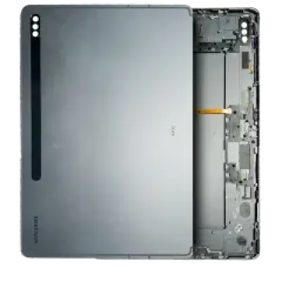 Задня кришка зі скла для Samsung Galaxy Tab S7 Plus 12.4" (T970 / T975 / T976) (2020) (Service Pack) (Mystic Silver)