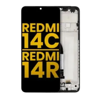 Дисплейний модуль LCD з рамкою для Xiaomi Redmi 14C 5G / Redmi 14R (Refurbished) (всі кольори)