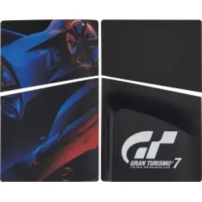 Панель лицьової частини (верх і низ) для Sony PlayStation 5 Slim Disc Edition (Gran Turismo 7)