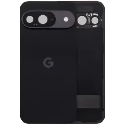 Задня кришка зі склом камери для Google Pixel 9 (Used OEM Pull: Grade A) (Obsidian)