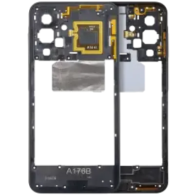 Рамка корпусу для Samsung Galaxy A17 5G (A176 / 2025) (чорний)