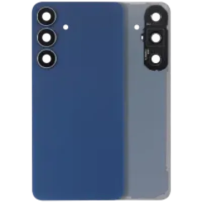 Задня кришка зі склом камери для Samsung Galaxy S25 FE (No Logo) (Aftermarket Plus) (Navy)