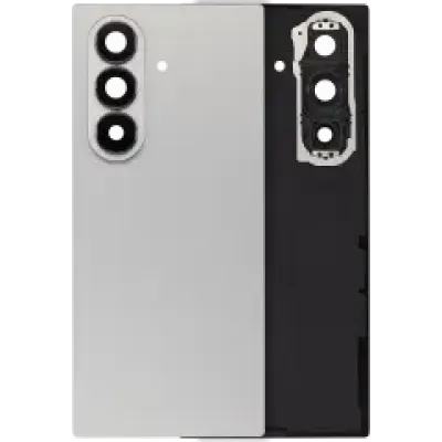 Задня кришка зі склом камери для Samsung Galaxy Z Fold 7 5G (No Logo) (Aftermarket Plus) (Silver Shadow)