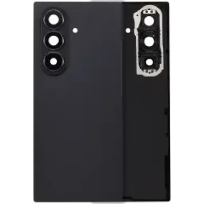 Задня кришка зі склом камери для Samsung Galaxy Z Fold 7 5G (No Logo) (Aftermarket Plus) (Jet Black)