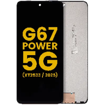 Дисплейний модуль для Motorola Moto G67 Power 5G (XT2533 / 2025) (Refurbished) без рамки (всі кольори)