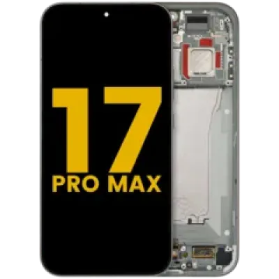 Дисплейний модуль (OLED) з рамкою для Xiaomi 17 Pro Max (Refurbished) (зелений)