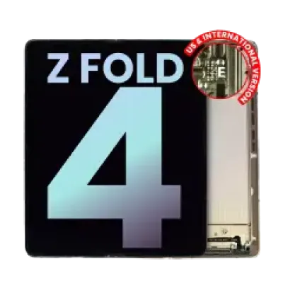 Дисплейний модуль (OLED) внутрішній з рамкою для Samsung Galaxy Z Fold 4 5G (US & International) (Service Pack) (Beige)