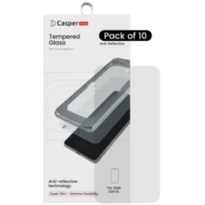 Захисне скло Casper Snap для Samsung Galaxy S24 FE (10 шт) (AR Clear)