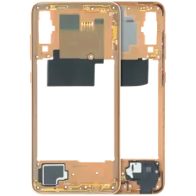 Рамка для Samsung Galaxy A70 (A705 / 2019) (Service Pack) (помаранчевий)