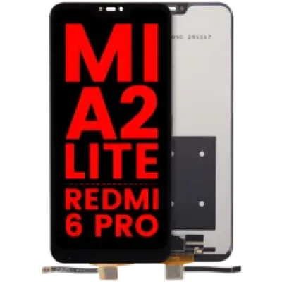 Дисплейний модуль (LCD) для Xiaomi Mi A2 Lite / Redmi 6 Pro (Without Frame) (Aftermarket Plus) (всі кольори)