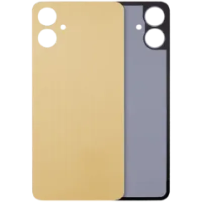 Задня кришка зі склом камери для Samsung Galaxy A06 4G (A065 / 2024) (No Logo) (Aftermarket Plus) (золотий)