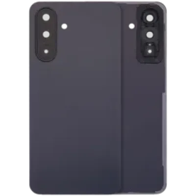 Задня кришка зі склом камери для Samsung Galaxy A26 5G (A266 / 2025) (No Logo) (Aftermarket Plus) (чорний)