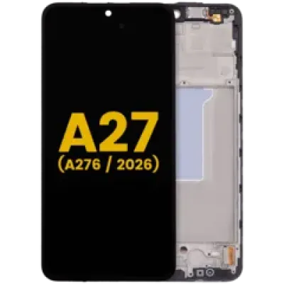 Дисплейний модуль (OLED) з рамкою для Samsung Galaxy A27 5G (A276 / 2026) (Refurbished) (всі кольори)