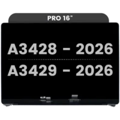 Дисплейний модуль LCD для MacBook Pro 16" A3428 / A3429 (2026) (Used OEM Pull: Grade A) (Space Black)