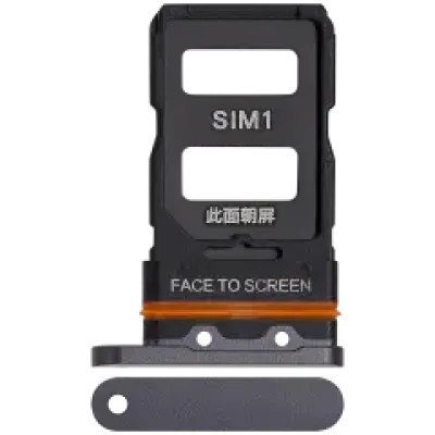 Лоток SIM для Xiaomi 12 Pro (графітовий)